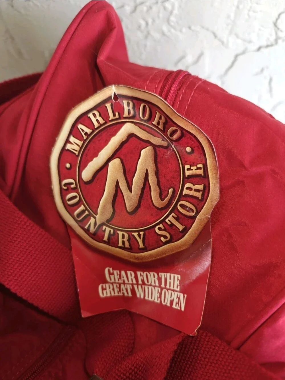 NOS 90's Marlboro Country Store Promo Adventure Team Duffle Bag 20